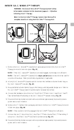 Preview for 25 page of Acelity V.A.C. Ulta Therapy System Safety Information And Instructions