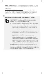 Preview for 12 page of Acelity V.A.C. Ulta Safety Information And Application Instructions