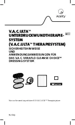 Preview for 31 page of Acelity V.A.C. Ulta Safety Information And Application Instructions