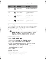 Предварительный просмотр 34 страницы Acer 100 Series User Manual