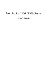Acer 1350 series User Manual preview