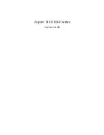 Acer 1410 2039 - Aspire Service Manual preview