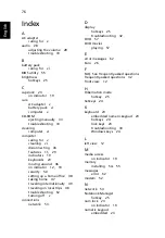 Preview for 86 page of Acer 1642WLMi - Aspire - Pentium M 1.73 GHz User Manual