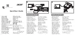 Предварительный просмотр 1 страницы Acer 17883 Quick Start Manual