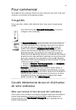 Preview for 9 page of Acer 2450 (French) Manuel D'Utilisation