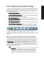 Preview for 17 page of Acer 2450 (French) Manuel D'Utilisation