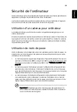 Preview for 65 page of Acer 2450 (French) Manuel D'Utilisation