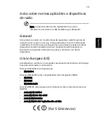 Preview for 91 page of Acer 2480 2779 - TravelMate Guía Del Usuario