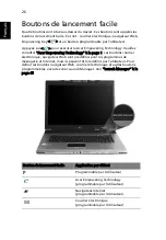 Предварительный просмотр 42 страницы Acer 2480 2779 - TravelMate Manuel D'Utilisation