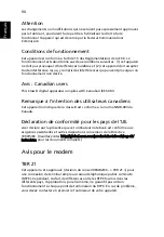 Preview for 106 page of Acer 3100 1868 - Aspire Manuel D'Utilisation