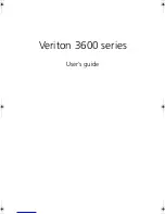 Acer 3600 Series User Manual preview