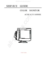 Preview for 1 page of Acer 41AS551V AC511 Service Manual