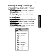 Предварительный просмотр 11 страницы Acer 4200 4091 - TravelMate - Core Duo 1.66 GHz Guía Del Usuario