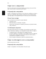 Preview for 82 page of Acer 4200 4091 - TravelMate - Core Duo 1.66 GHz Manual Do Utilizador