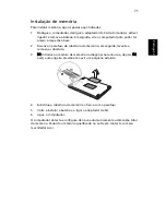 Предварительный просмотр 91 страницы Acer 4200 4091 - TravelMate - Core Duo 1.66 GHz Manual Do Utilizador