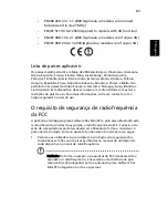 Preview for 103 page of Acer 4200 4091 - TravelMate - Core Duo 1.66 GHz Manual Do Utilizador