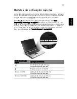 Предварительный просмотр 51 страницы Acer 4200 4091 - TravelMate - Core Duo 1.66 GHz (Portuguese) Manual Do Utilizador