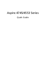 Preview for 3 page of Acer 4553 Quick Manual