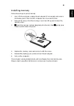 Предварительный просмотр 49 страницы Acer 4672WLMi - TravelMate - Core Duo 1.66 GHz User Manual