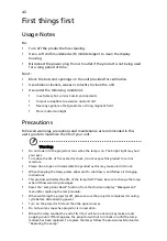 Preview for 8 page of Acer 4713392122460 User Manual