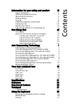 Preview for 15 page of Acer 4720-4721 - Aspire User Manual