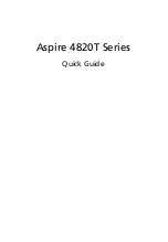 Preview for 1 page of Acer 4820 Quick Manual