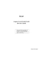 Acer 5100-5033 - Aspire - Turion 64 X2 1.6 GHz Service Manual preview