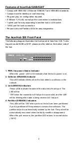 Preview for 3 page of Acer 528B User Manual