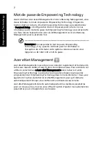 Preview for 22 page of Acer 5315 2326 - Aspire (French) Manuel D'Utilisation