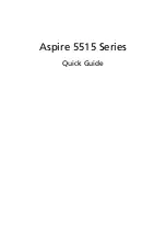 Предварительный просмотр 1 страницы Acer 5515 5879 - Aspire - Athlon 1.6 GHz Quick Manual