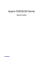 Preview for 1 page of Acer 5535-5050 - Aspire Quick Manual
