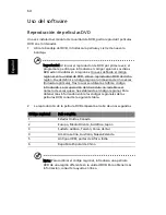 Preview for 80 page of Acer 5610 4179 - Aspire Guía Del Usuario