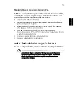 Preview for 71 page of Acer 5710 6013 - TravelMate Manual Do Utilizador