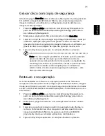 Preview for 89 page of Acer 5710 6013 - TravelMate Manual Do Utilizador