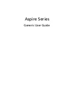 Preview for 1 page of Acer 5810T-8929 - Aspire Timeline - Core 2 Solo 1.4... User Manual