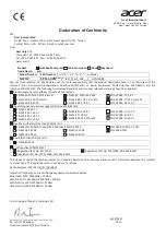 Preview for 33 page of Acer 7265D2 Regulatory Information