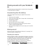 Предварительный просмотр 37 страницы Acer 8100 Series User Manual