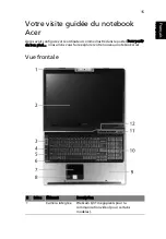 Предварительный просмотр 35 страницы Acer 9300 5005 - Aspire (French) Manuel D'Utilisation