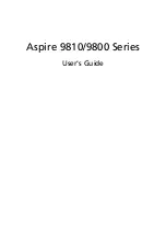 Acer 9810 6829 - Aspire User Manual preview