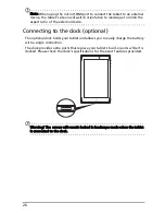 Предварительный просмотр 28 страницы Acer A100 User Manual