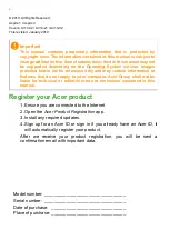 Preview for 2 page of Acer A114-32 User Manual