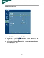 Preview for 18 page of Acer A181HL User Manual