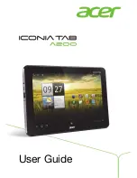 Acer A200 User Manual preview
