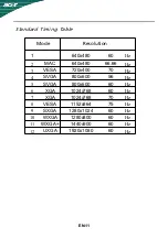 Preview for 12 page of Acer A231HL User Manual