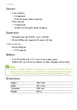 Preview for 14 page of Acer A3-A50 User Manual