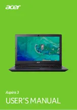 Acer A315-33 User Manual preview