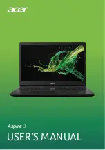 Предварительный просмотр 1 страницы Acer A315-55 User Manual