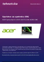 Acer A315-58-57G3 User Manual preview