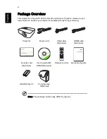 Preview for 12 page of Acer A4K1719 User Manual