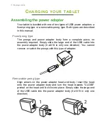 Preview for 8 page of Acer A5005 User Manual